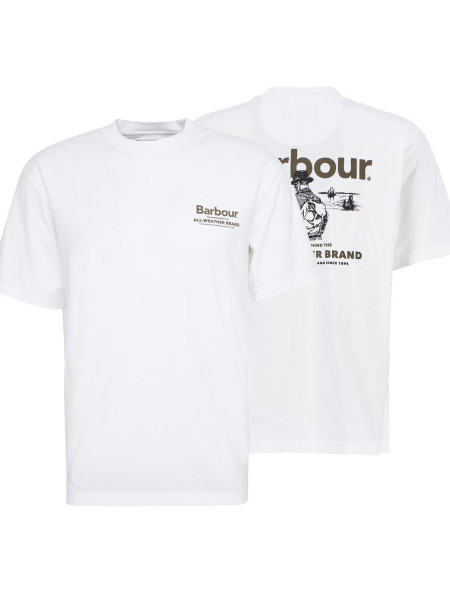 T-shirt oversize con stampa Outdoors T-shirt oversize con stampa Outdoors