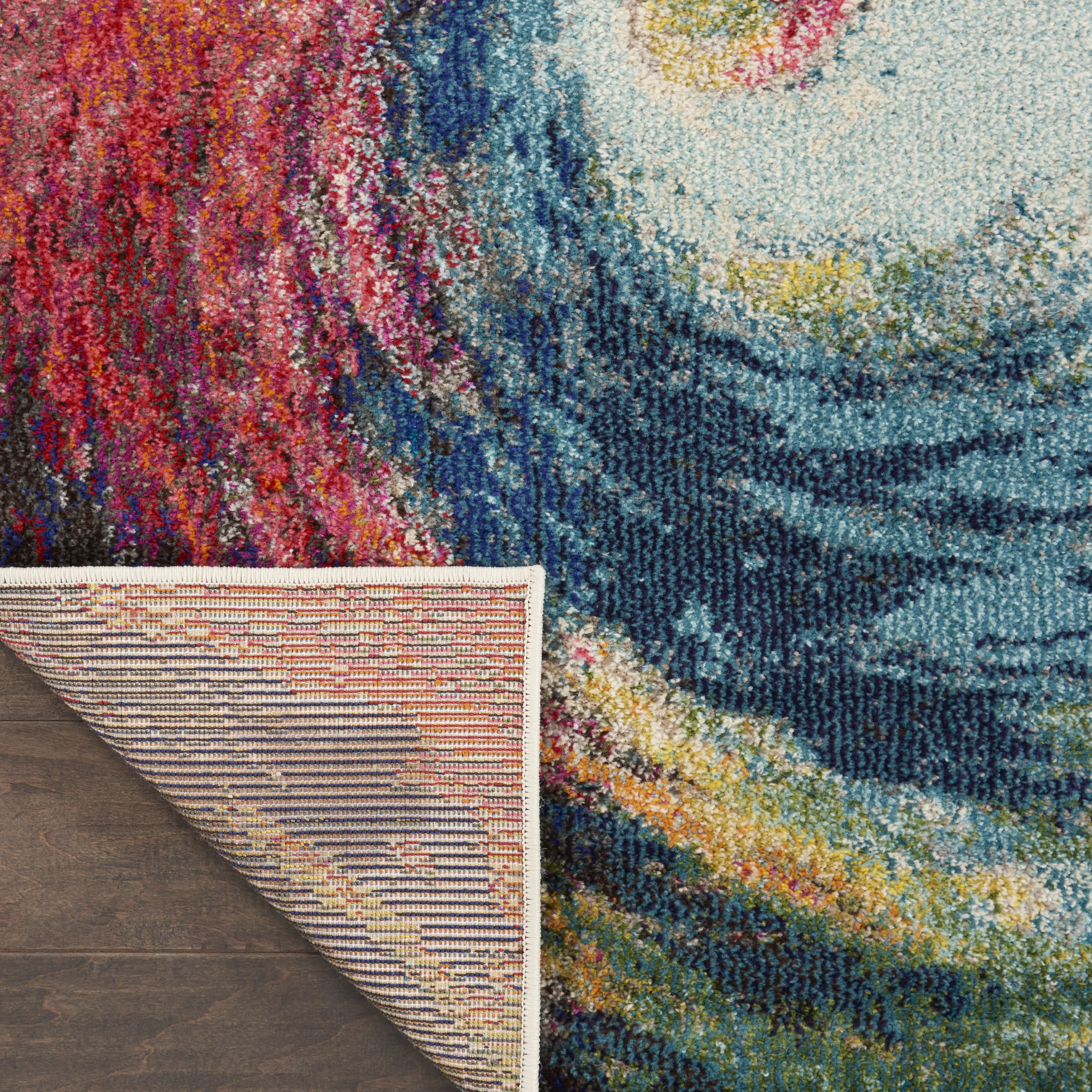 Nourison Celestial 2'2" x 7'6" Wave Modern Indoor Rug