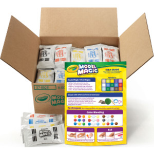 Model Magic, Modeling Clay Alternative, 15 Assorted Colors, 1 oz Packs, 30 Count