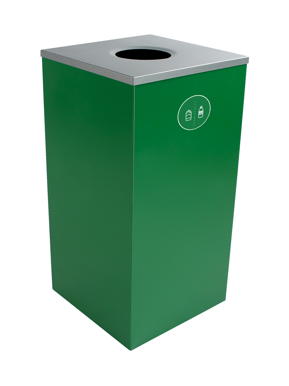 SPECTRUM – Single – Kit – Cube – Cans & Bottles – Circle – Dark Green