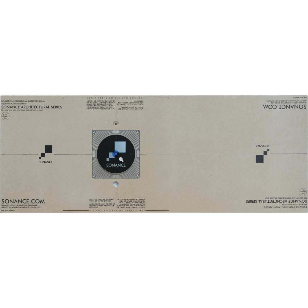 5/8IN GYPSUM MOUNTING PLATFORM AS MEDIUM FOR BPS8 OR AS68RS ROUND (1 EACH)