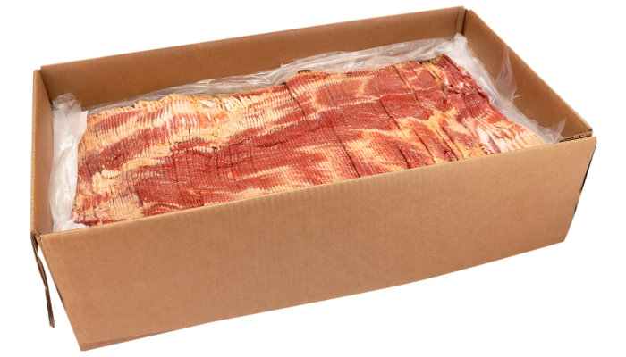 Wright® Brand Naturally Hickory Smoked Extra Thick Sliced Bacon, Bulk, 15 Lbs, 8-10 Slices per Pound, Frozen_image_4