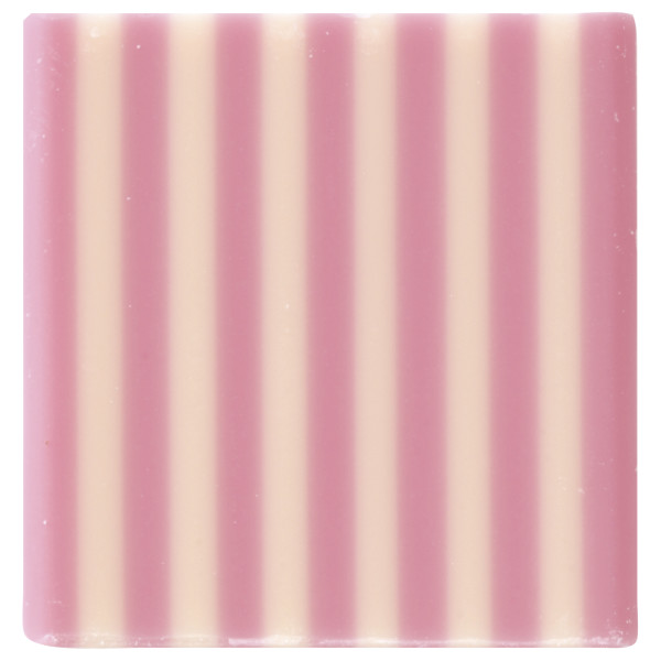 Domino Square Pink/White Made Simply™ Chocolate