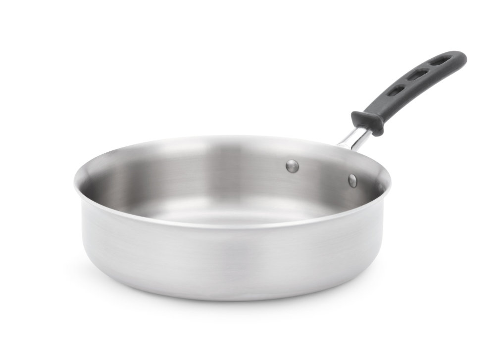 3-quart Tribute® 3-ply sauté pan with silicone TriVent™ handle