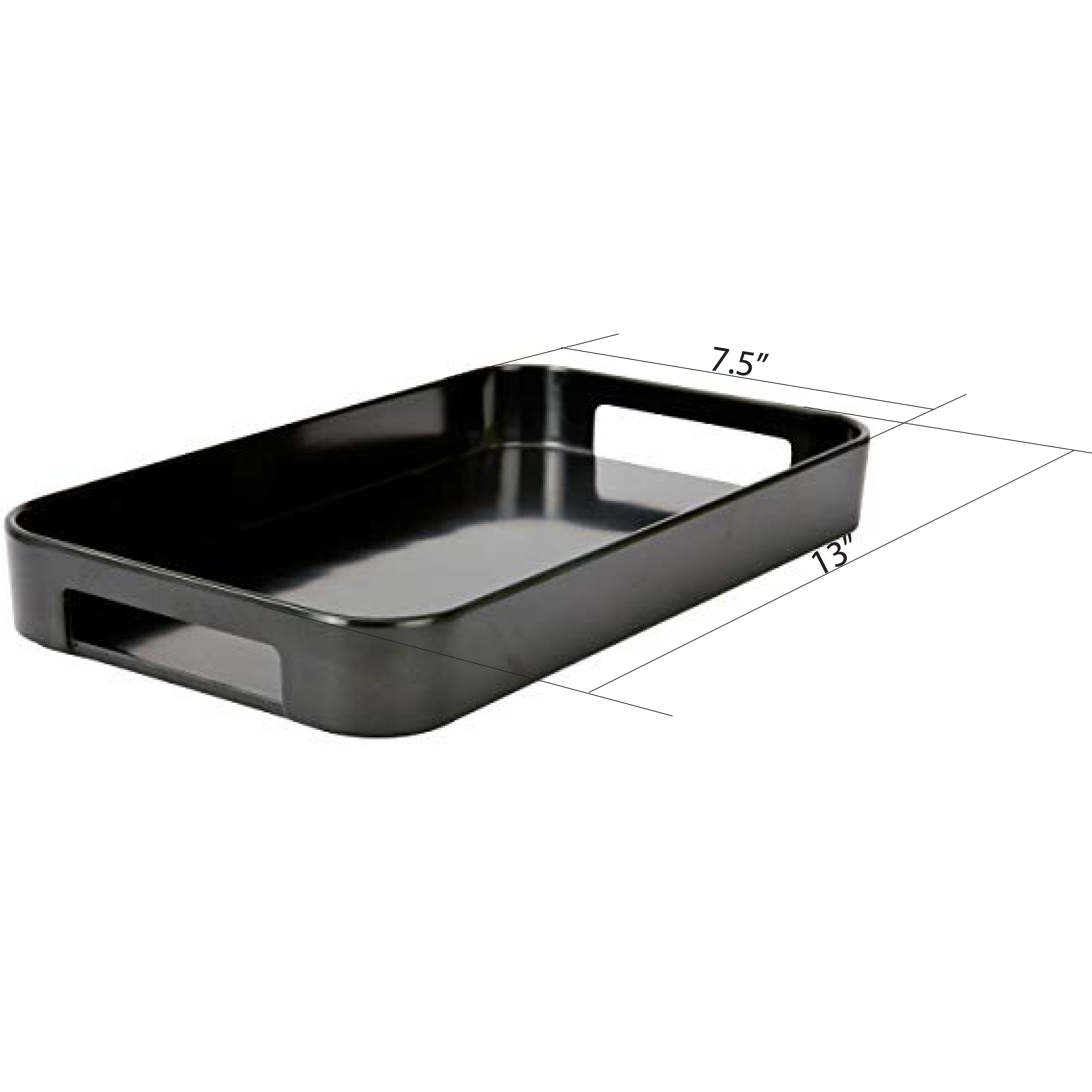 Gallery Serving Tray, Black slideshow image 4 Gallery Serving Tray, Black slideshow image 4