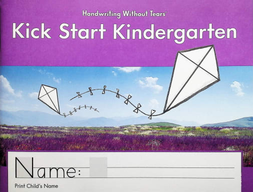 Handwriting Without Tears Kick Start Kindergarten 2025 Student Edition
