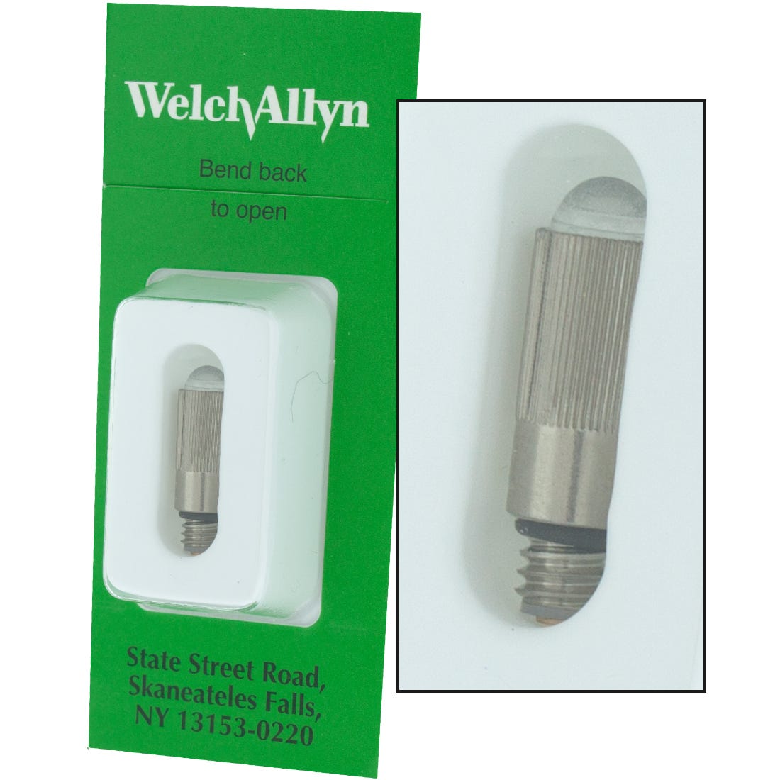 Welch Allyn Replacement Lamps - Large, Fits blade size 3 & 4, Miller sz 2