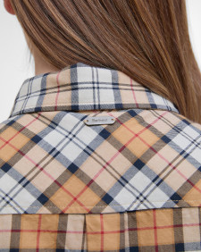 Bredon Sleeveless Shirt Hessian Tartan