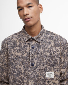 Brignall Cord Overshirt Stone