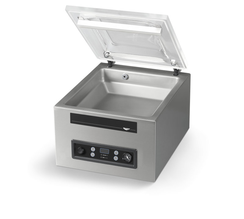 Medium 120-volt in-chamber vacuum-pack machine with 12-inch seal bar