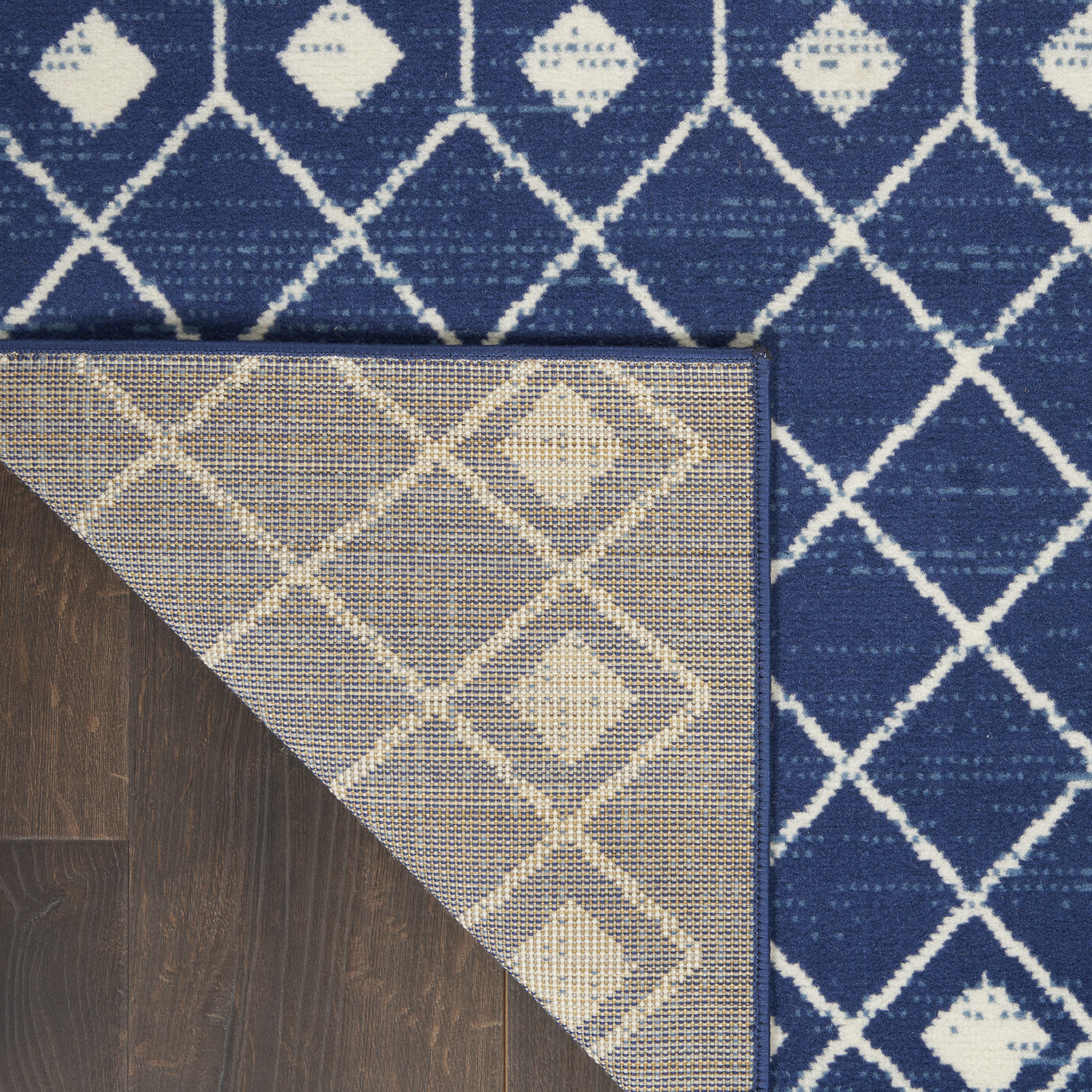 Nourison Grafix 3'9" x 5'9" Navy Bohemian Indoor Rug