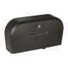 Georgia Pacific, 2-roll Side-by-side High-capacity, Mini Jumbo Bath Tissue Dispenser, Black