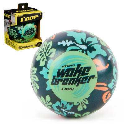 Coop Wake Breaker Ball, Waterproof Bouncy Ball, Outdoor Games for Adults and Kids, Sports Equipment, Pool Party Games and Toys, Green