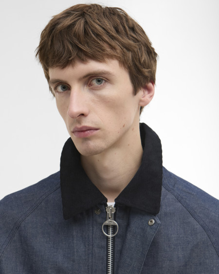 Barbour x ARKET Bebul Dry Wax Denim Jacket
