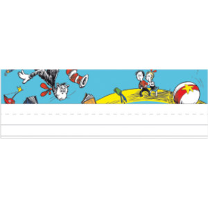 Cat in the Hat&trade; Self-Adhesive Name Plates, Pack of 36