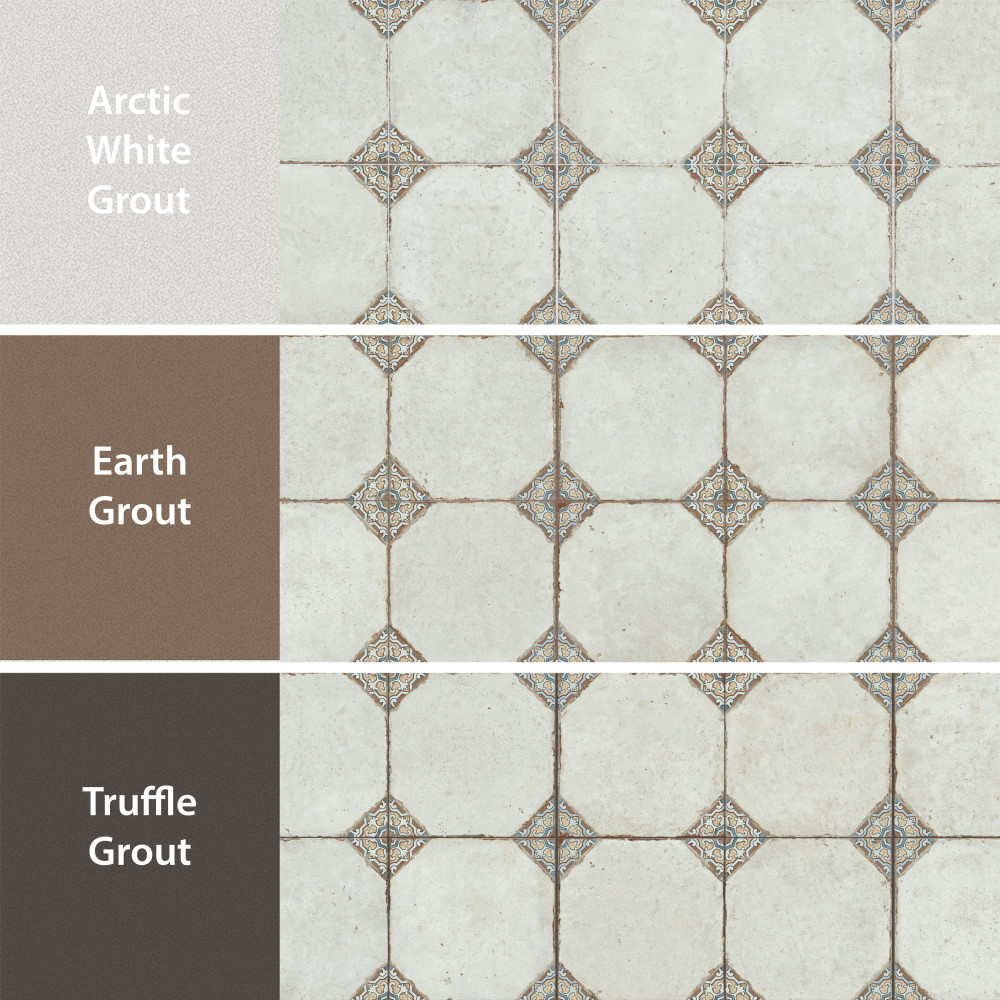 Kings Field Brown 17-3/4 in. x 17-3/4 in. Porcelain Floor and Wall Tile