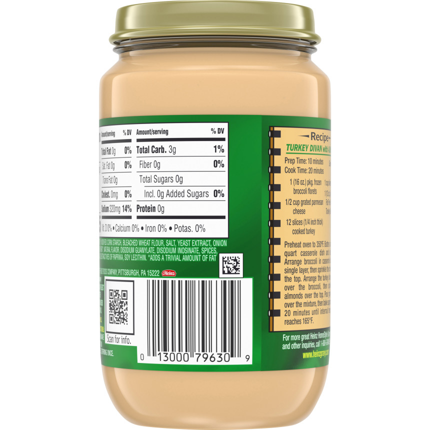 Heinz® Heinz HomeStyle Roasted Turkey Fat Free Gravy, 12 oz Jar | Heinz®