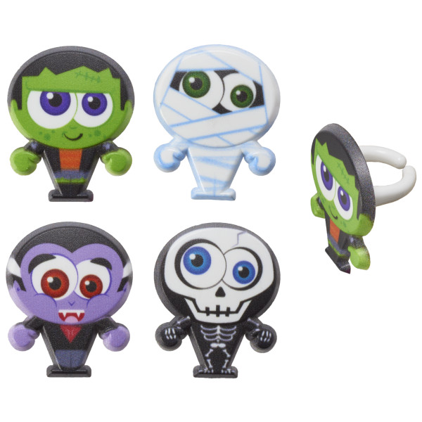 Classic Monster Assortment Cupcake Rings