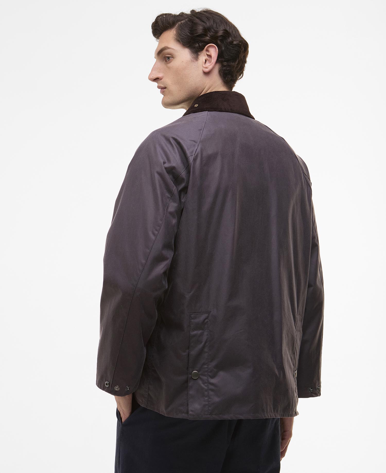 Paul Smith loves Barbour Oversized Bedale Waxed Jacket image number 5