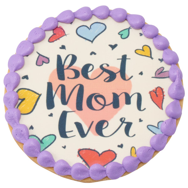 Best Mom Ever PhotoCake® Edible Image®