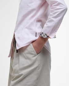 Derwent Regular Long-Sleeved Shirt Pink/Hessian Tartan
