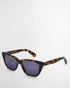 Occhiali da sole dal taglio Cat-eye rettangolare 