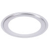 4-quart inset adapter ring in stainless steel for 7-quart well