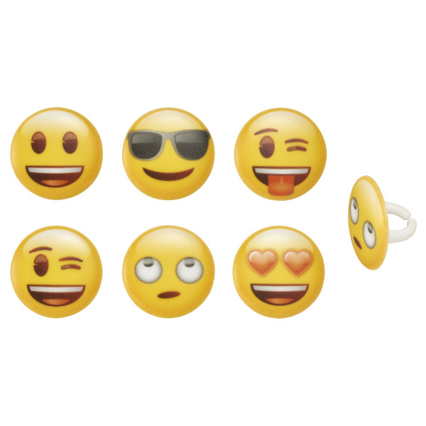 emoji™ Mood Assortment Cupcake Rings