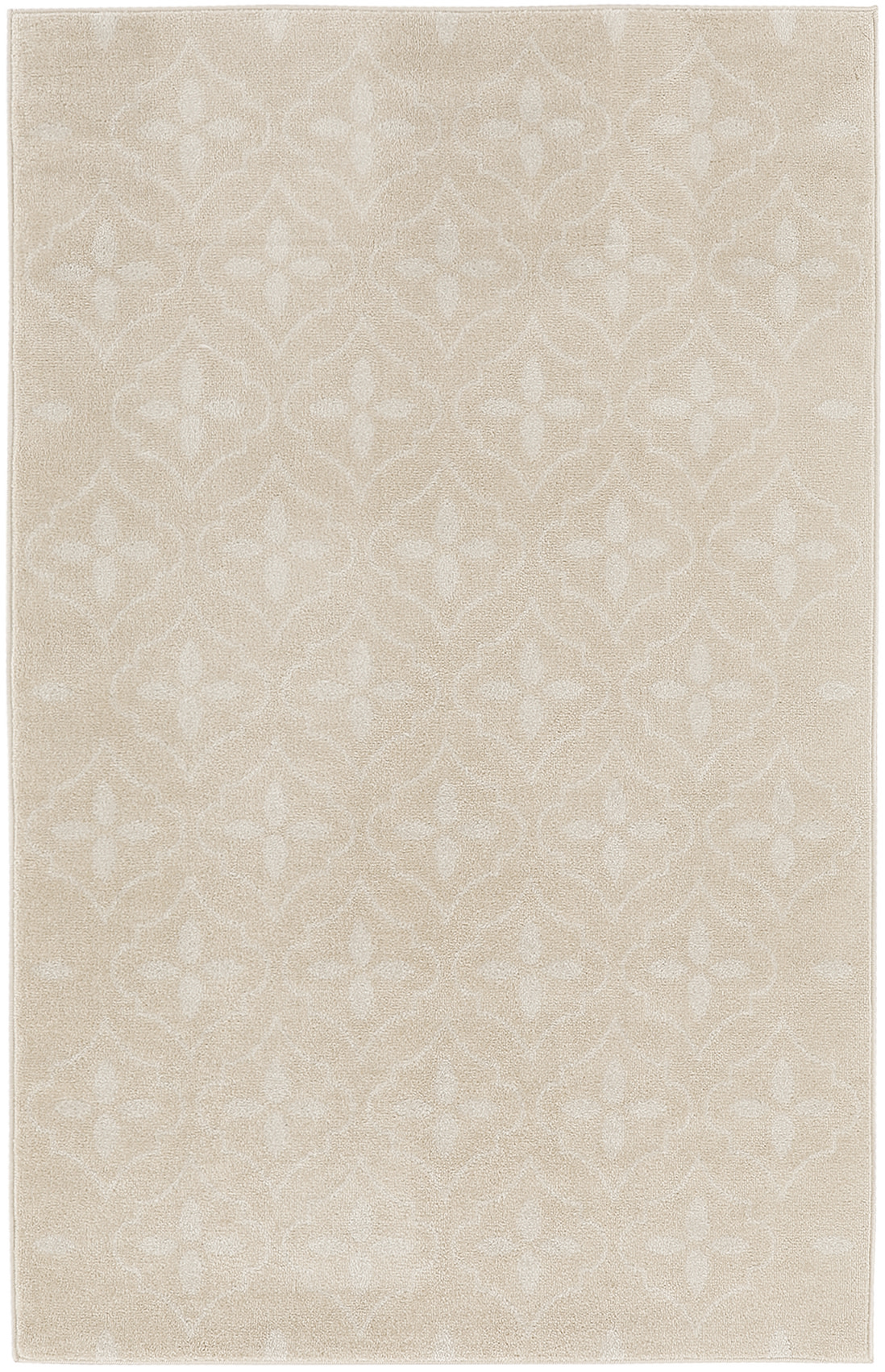 Nourison Nourison Essentials 4' x 6' Ivory Beige Modern Rug
