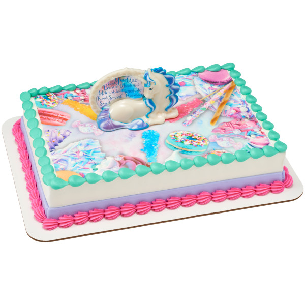 Enchanting Unicorn PhotoCake® Edible Image® DecoSet® Background