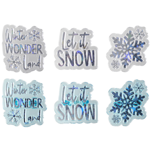 Winter Wonderland Assortment Cupcake Rings