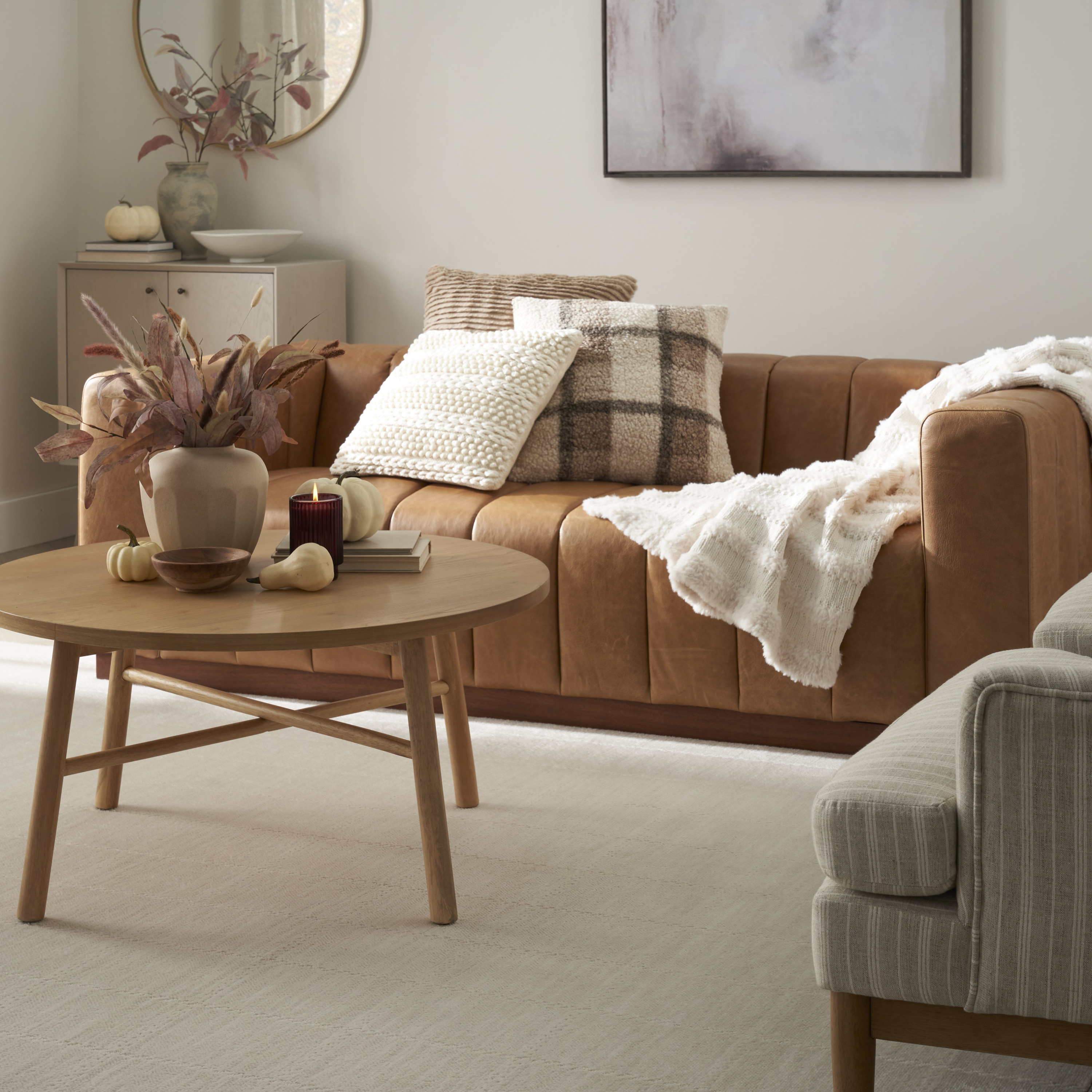 Nourison Serenity Home 7'10" x 9'10" Ivory Cream Modern Indoor Rug