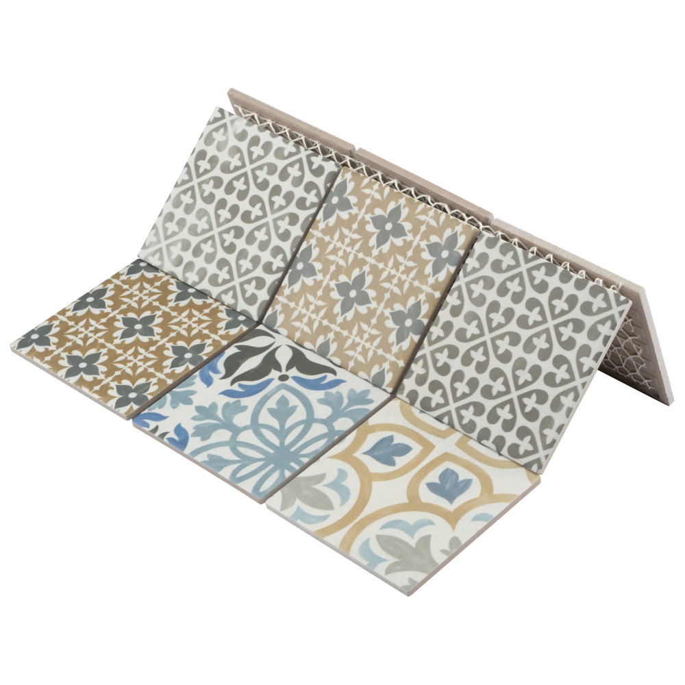 Porto 11-3/4 in. x 11-3/4 in. Porcelain Mosaic Tile