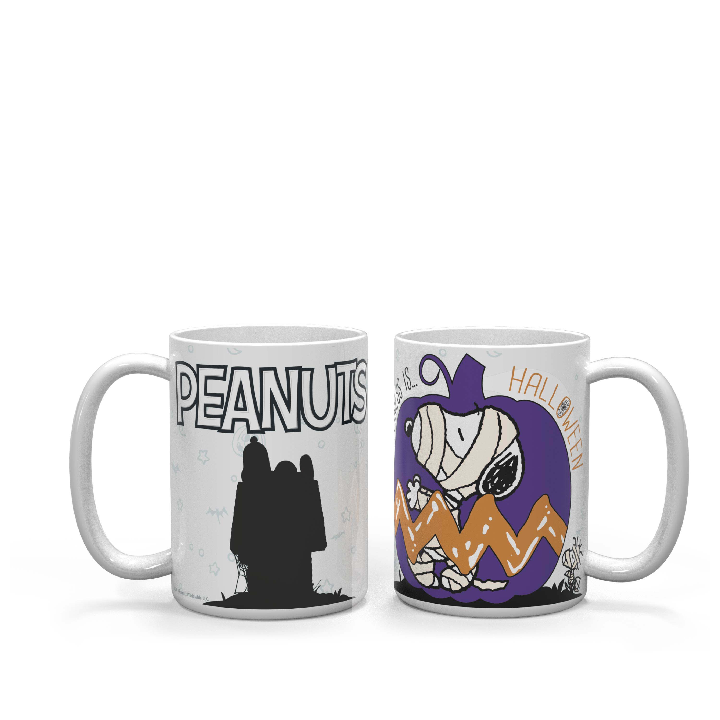 Peanuts 15 ounce Coffee Mug and Spoon, The Great Pumpkin slideshow image 5 Peanuts 15 ounce Coffee Mug and Spoon, The Great Pumpkin slideshow image 5