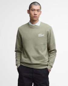 Giles Steve McQueen Sweatshirt Bleached Olive