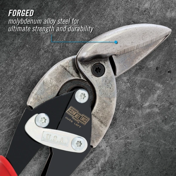 610FL 10-inch Offset Left Aviation Snip