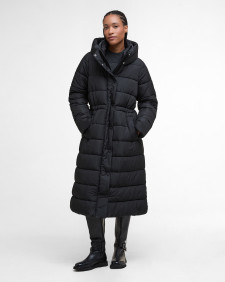 Pufferjacke Freya Black/Onyx Tartan