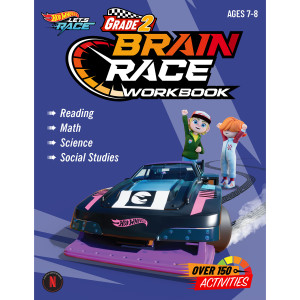 Hot Wheels Brain Race Grade 2 Workbook