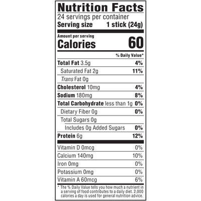 mozzarella string cheese nutrition