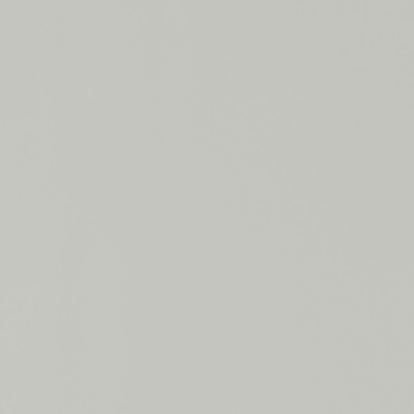 Square plain fabric sample in pale steel grey.