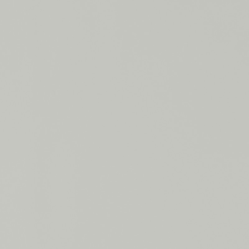 Square plain fabric sample in pale steel grey.