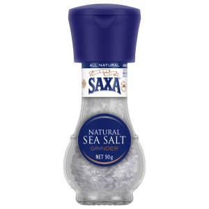saxa® natural sea salt grinder 90g image