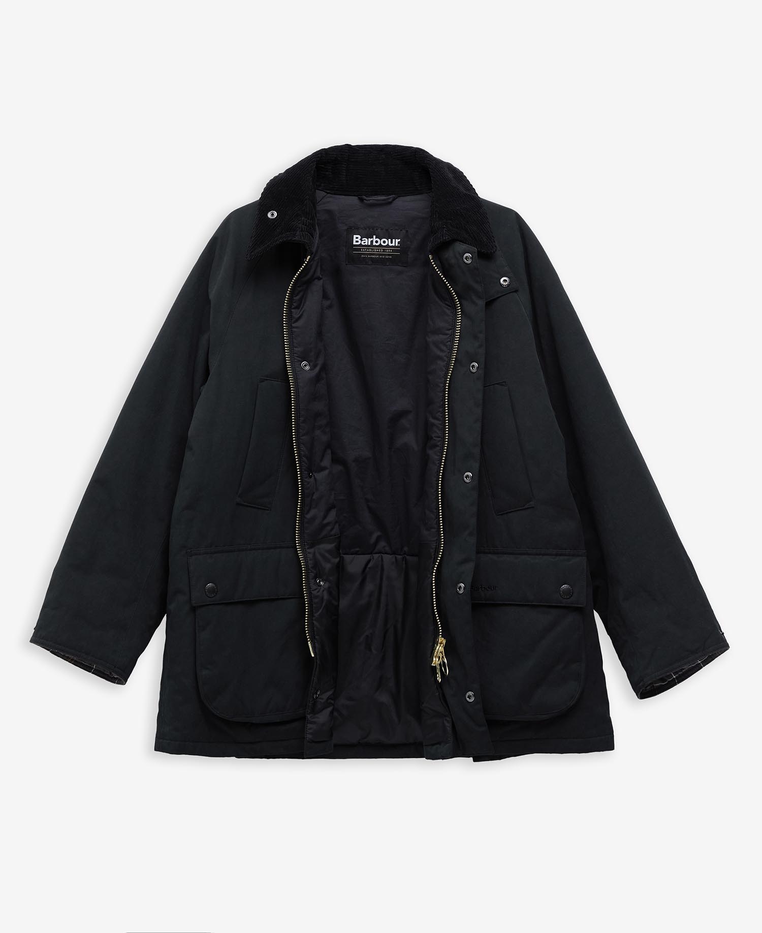 Oversized Bedale Padded Casual Jacket image number 8