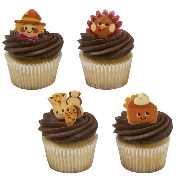 Happy Harvest Cupcake Rings