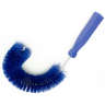 Carlisle, Sparta Spectrum, 11.5in, Color Coded Clean-In-Place Hook Brush, Polyester Bristles, Blue