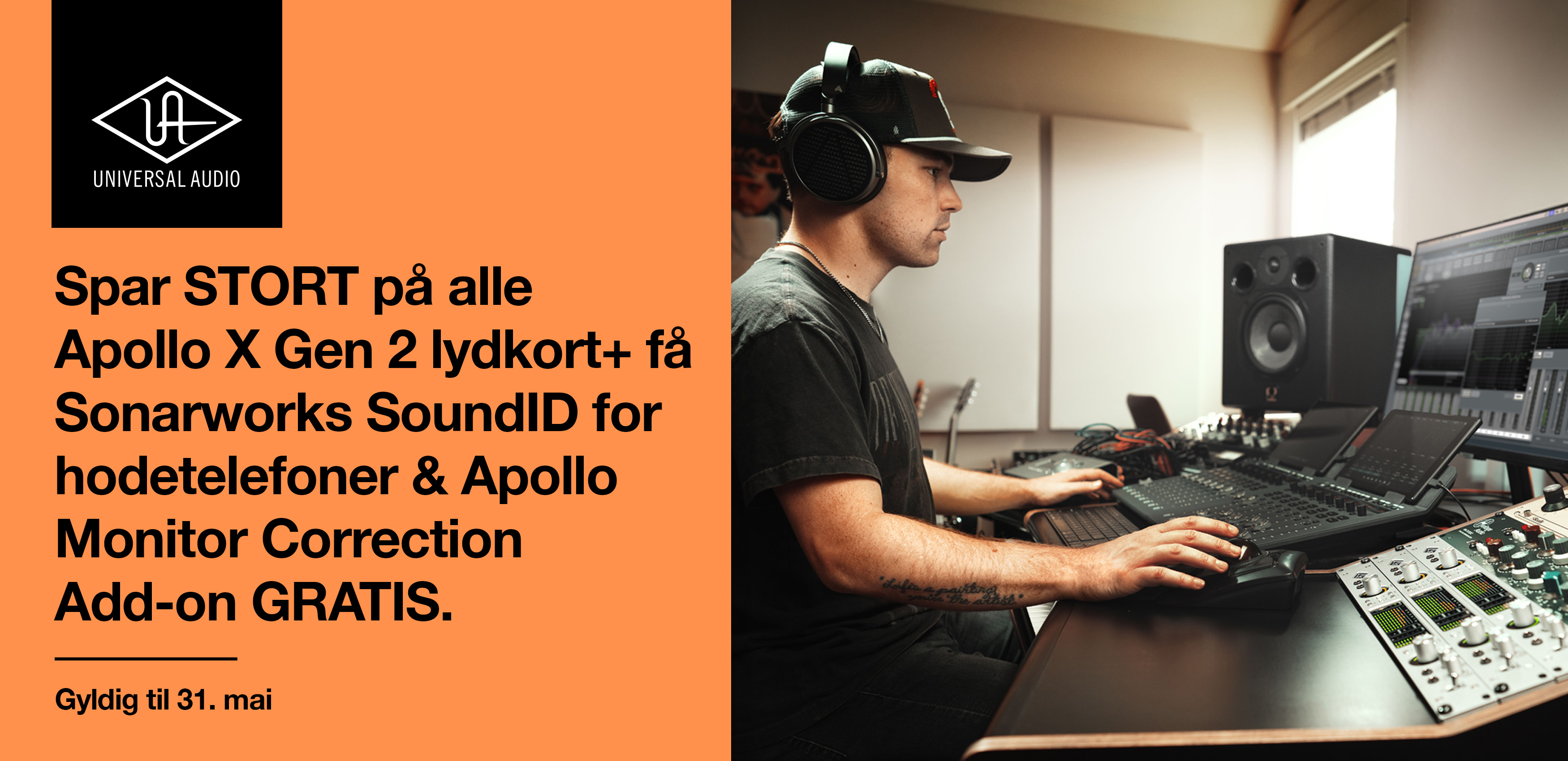 UAD Apollo X kampanjefoto
