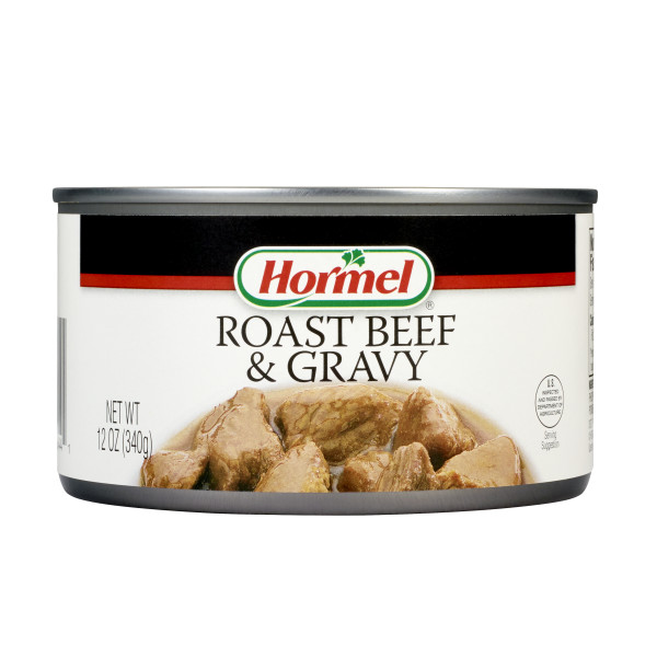 HORMEL(r) Roast Beef & Gravy, 12/12oz. . C1CB - Front Center Inner Pack (Hi Res)