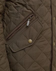 Shoveler Quilted Jacket Dark Olive