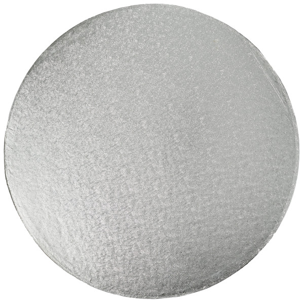20" Round Silver Foil Cake Board