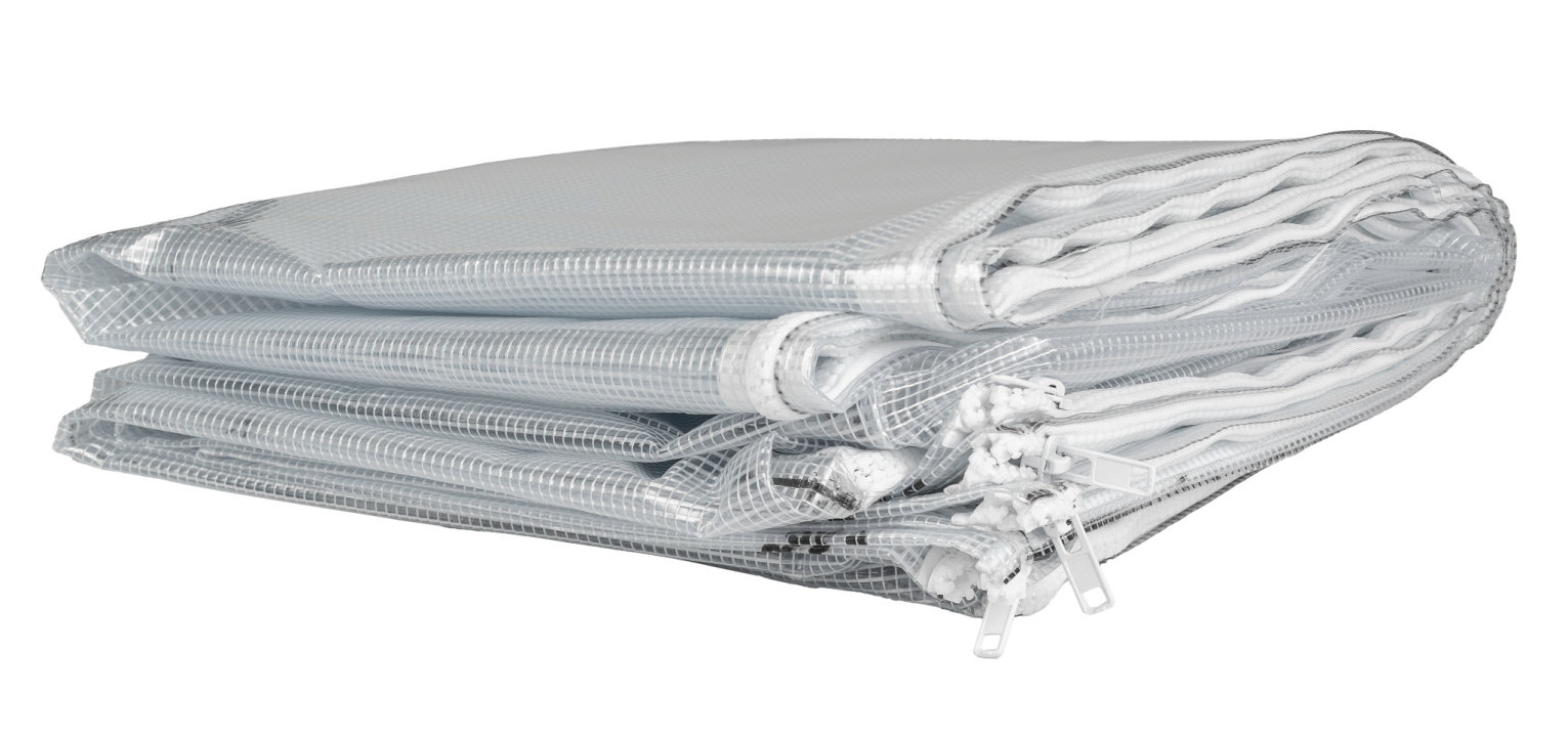 Funda de polietileno para carro platos